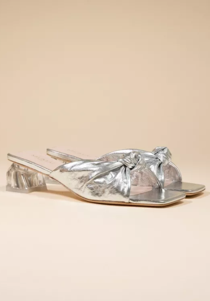 Mules Boboli Silver