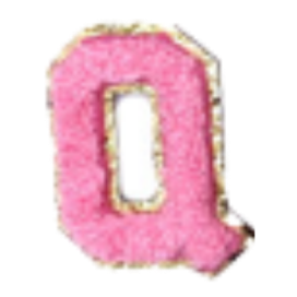 Columbia Pale Pink Letter Sticker