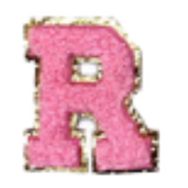 Columbia Pale Pink Letter Sticker