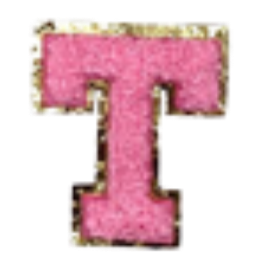Columbia Pale Pink Letter Sticker