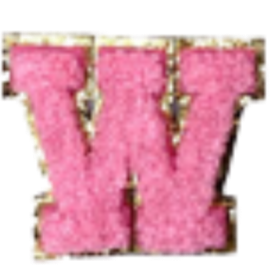 Columbia Pale Pink Letter Sticker