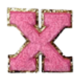 Columbia Pale Pink Letter Sticker