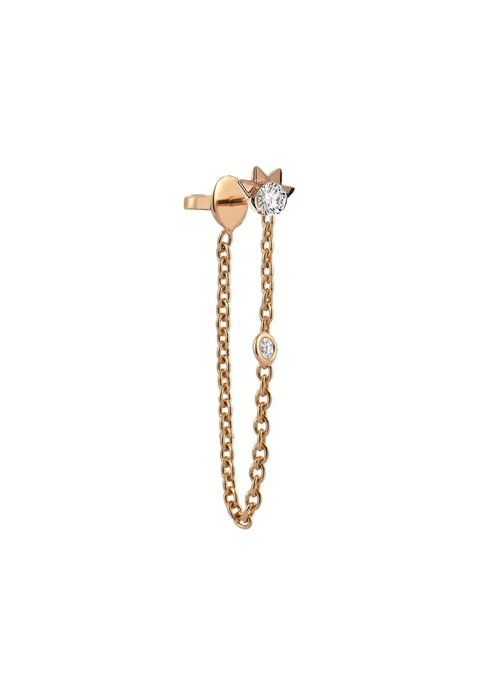 Boucle D'Oreille Oh Miles Drop Diamants Blancs