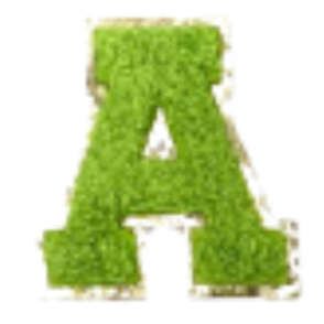 Columbia Green Letter Sticker