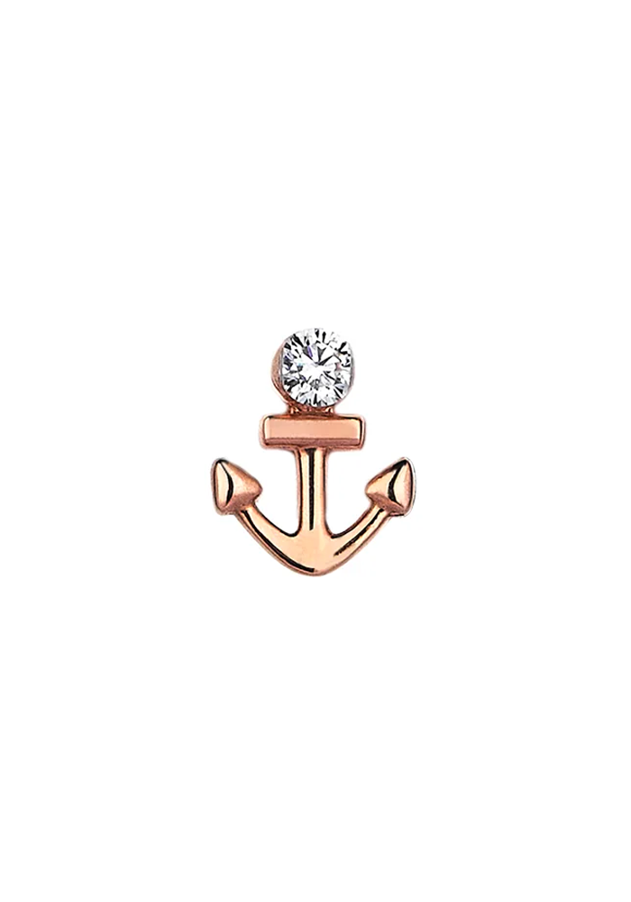 Boucle D'oreille Sailor Diamant Blanc - Kismet By Milka