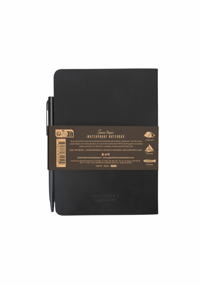 Cuaderno impermeable para todo tipo de clima