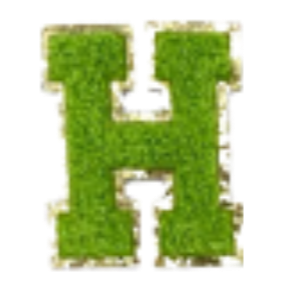 Columbia Green Letter Sticker