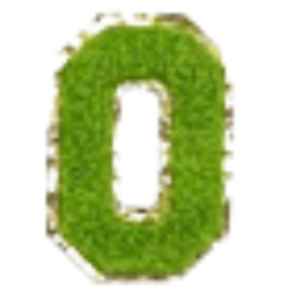 Columbia Green Letter Sticker