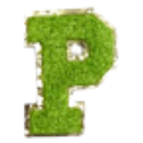 Columbia Green Letter Sticker