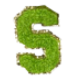 Columbia Green Letter Sticker