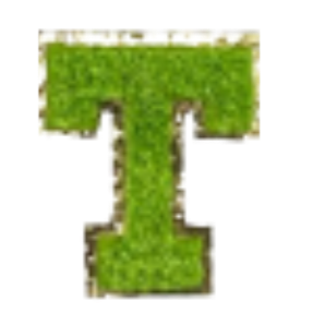 Columbia Green Letter Sticker