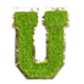 Columbia Green Letter Sticker