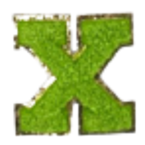 Columbia Green Letter Sticker