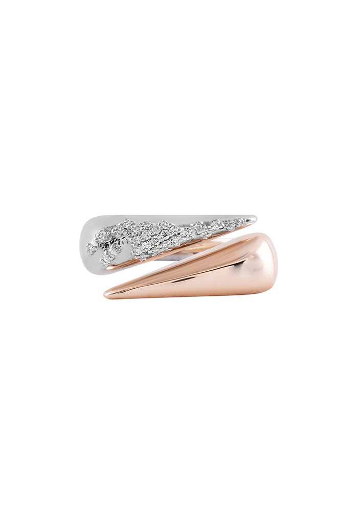Bague Twin Peaks - Kismet By Milka