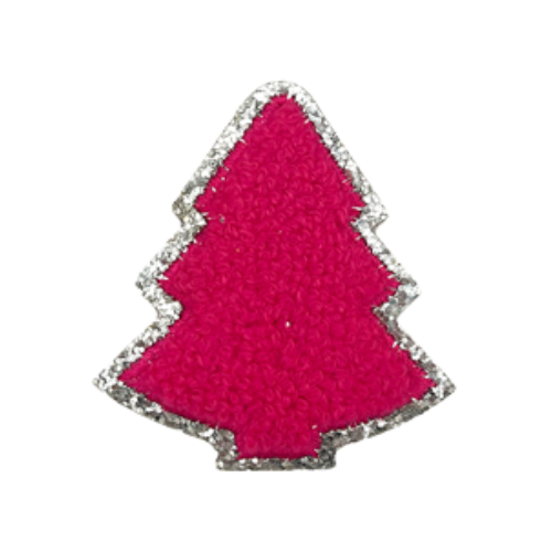 Pink Fir iron-on sticker