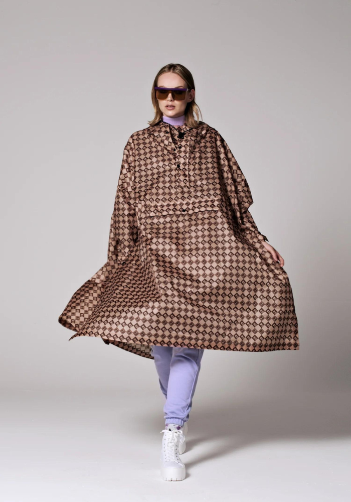 Poncho De Pluie Damier - Rainkiss