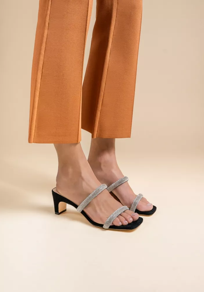 Mules Babs Noires - Mi/Mai