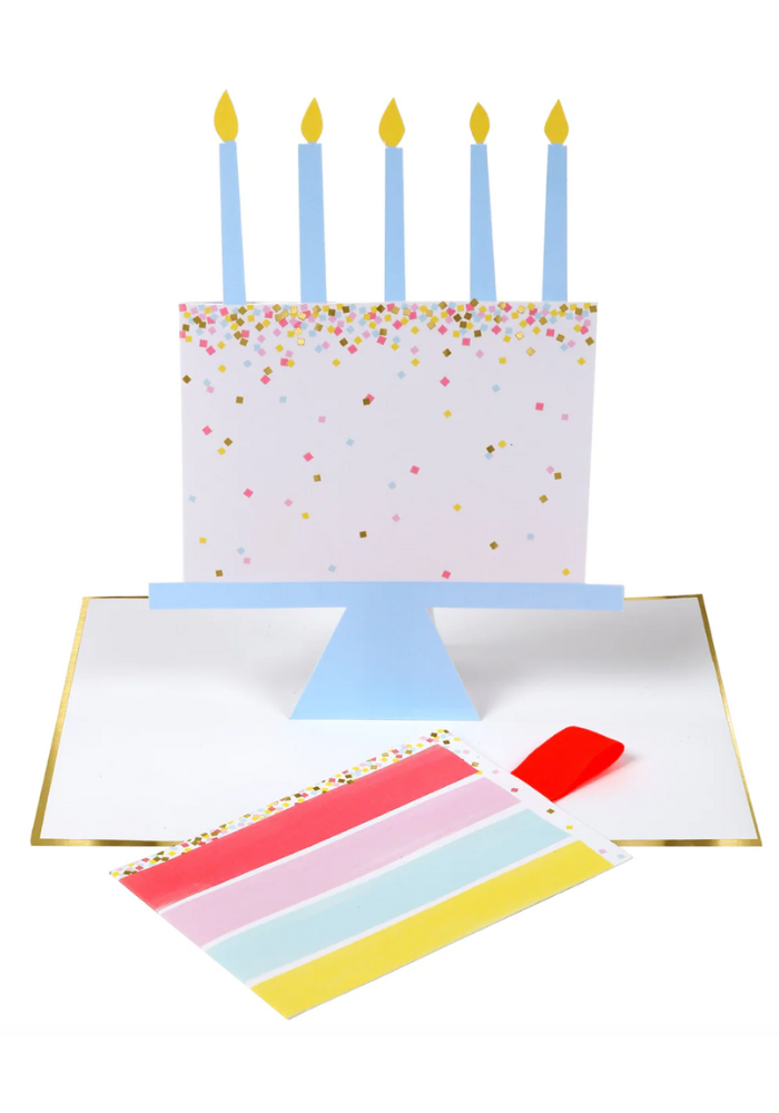 Carte Gâteau D'anniversaire - Meri Meri