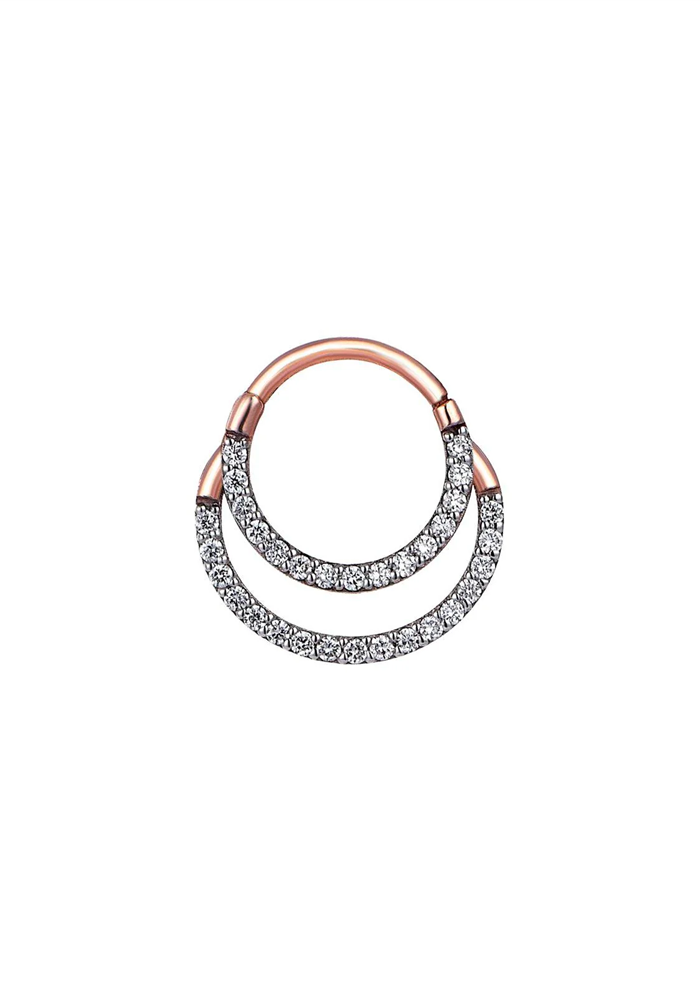 Piercing 2 Lines Hoop - Kismet By Milka