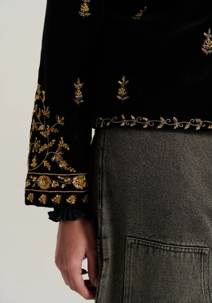 Veste Camille Noir - V De Vinster