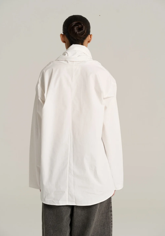 Blouse Marcel Blanche - V De Vinster