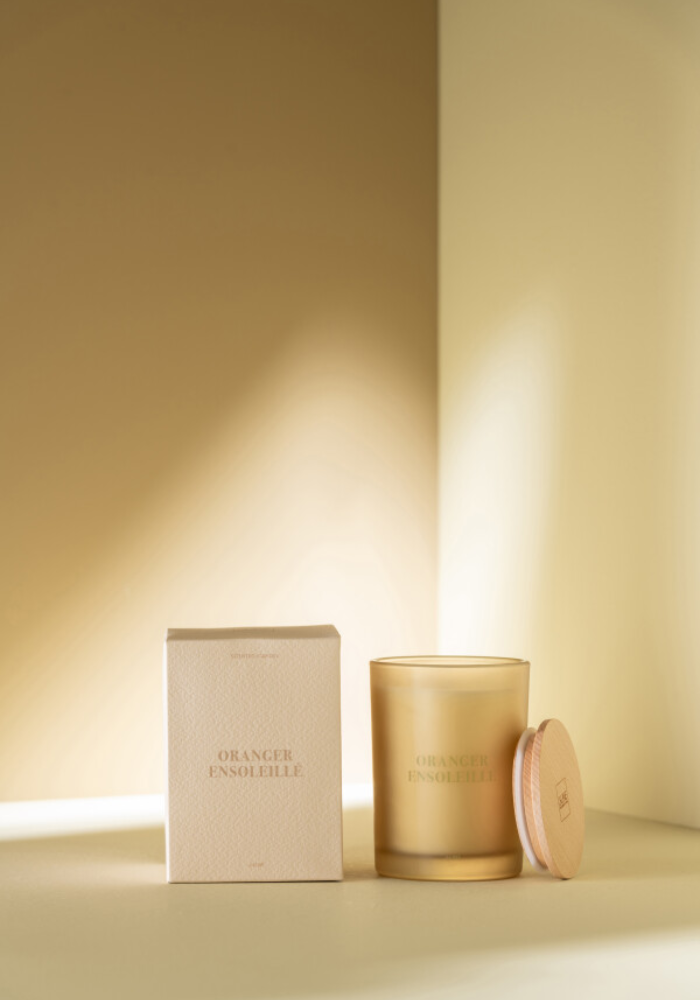 Bougie 38h Oranger Ensoleillé - Sélectionné par Blush