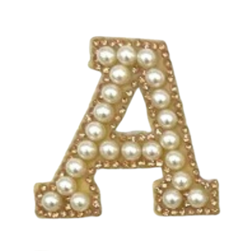 Columbia Patch Letter Beads