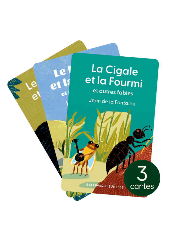 3 Cartes Audio Les Fables De La Fontaine - Yoto