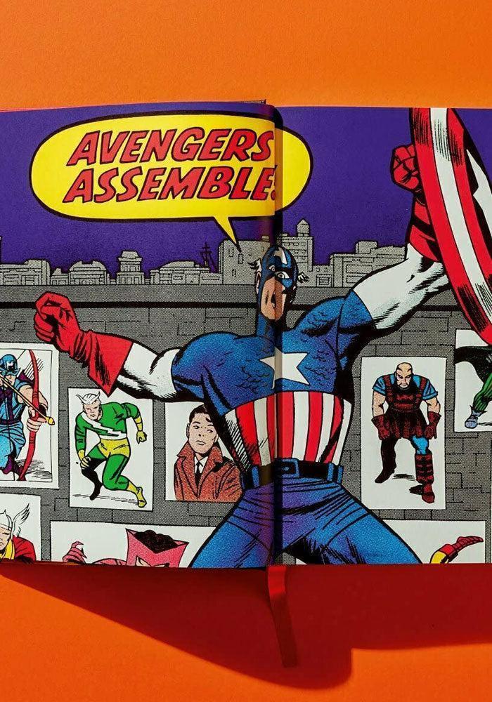Livre Marvel Comics Library Avengers