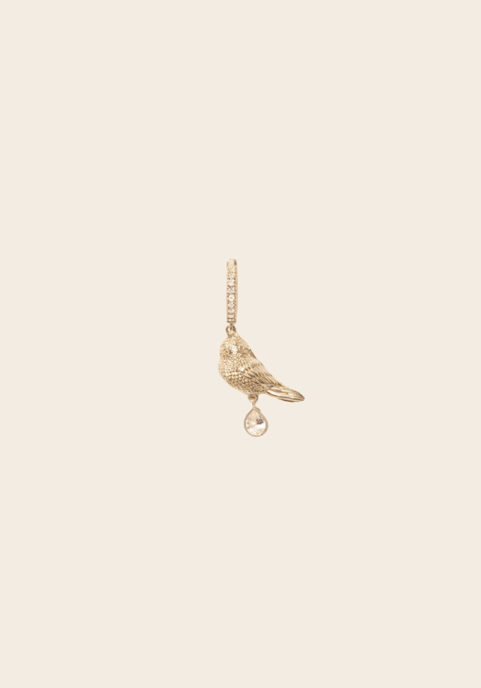 Boucle D'Oreille Palerme Bird - Pascale Monvoisin