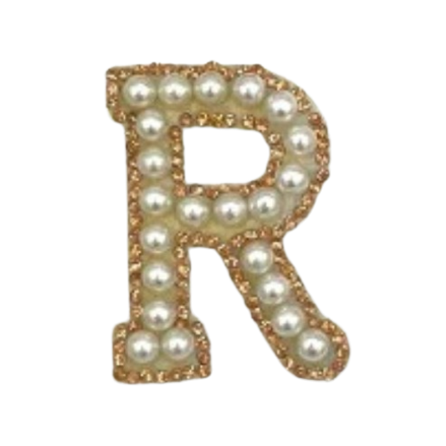 Columbia Patch Letter Beads
