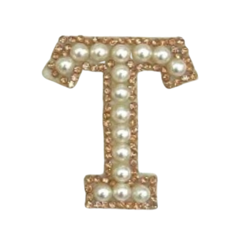 Columbia Patch Letter Beads