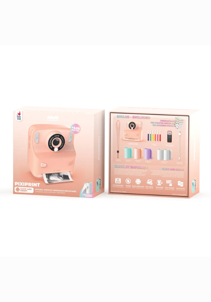 Appareil Photo Pixiprint Rose - Mob Paris