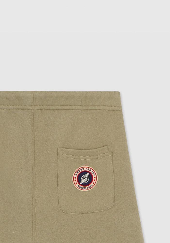 Short Logo Poche Arrière Sage - Sweet Pants