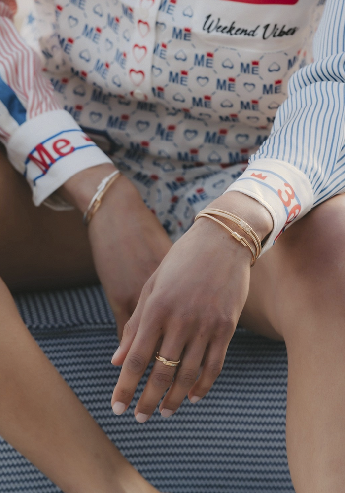 Jonc 2 Cordes De Basse Fil Métal Emballé Doré - Sing A Song