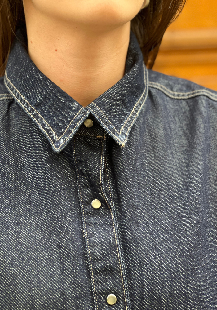 Chemise Longue En Jean - Sélectionné Par Blush