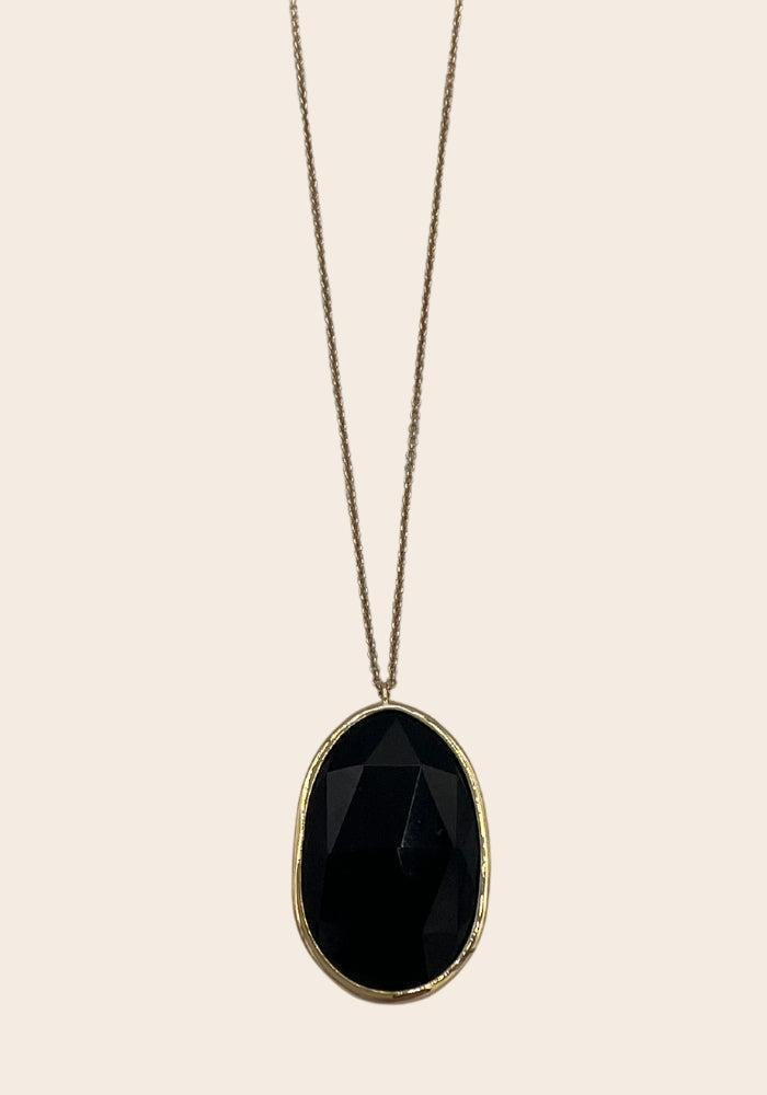 Pré-Commande Collier Simone Noir Exclu Blush