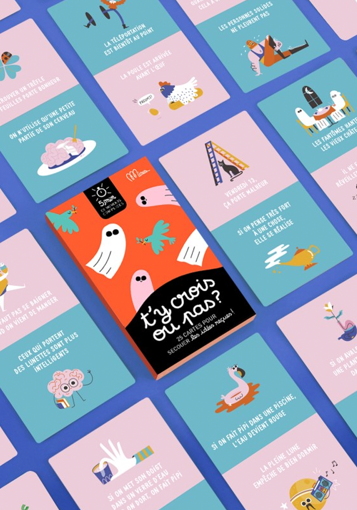 Cartes 5 Minutes De Moments Complices - T'y Crois Ou Pas ?