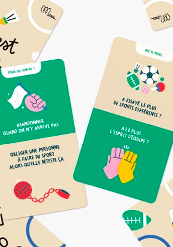 Cartes 5 Minutes De Moments Complices - C'est Du Sport - Minus