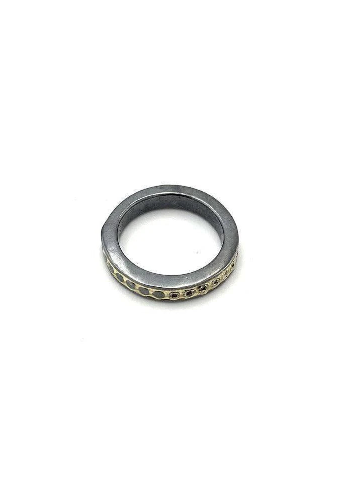Bague Bandeau 10 Diamants - Rusty Thought
