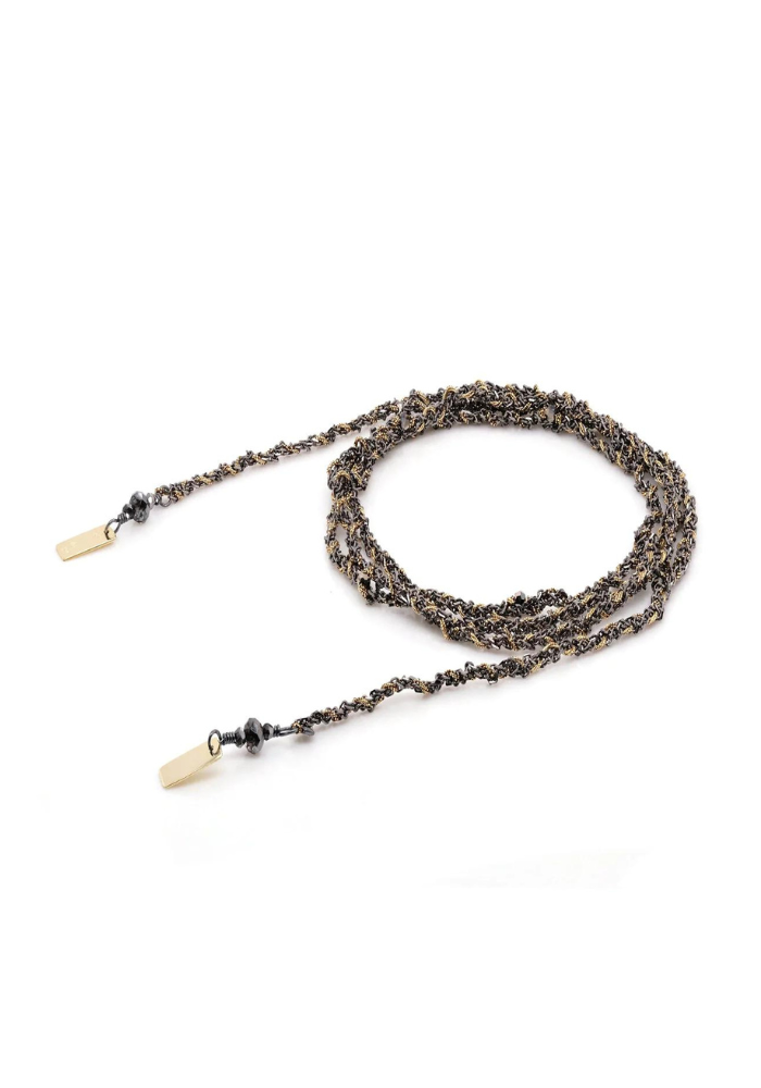 Bracelet N°182 Ruthénium Et Gold - Marie-Laure Chamorel