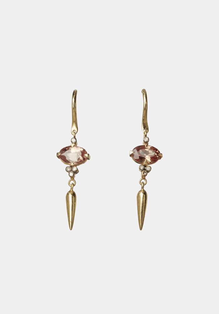 Boucles D’oreilles Finn Garnet - 5 Octobre