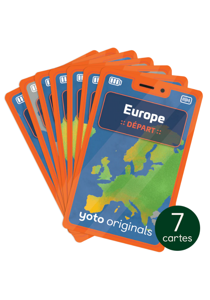 7 Cartes Audio Les 7 Continents, Un Voyage Extraordinaire - Yoto