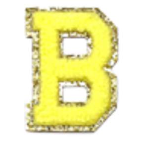 Columbia Yellow Letter Sticker