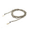 Bracelet N°182 Argent Et Kaki