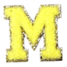 Columbia Yellow Letter Sticker