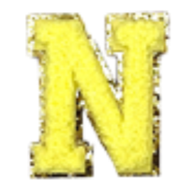 Columbia Yellow Letter Sticker