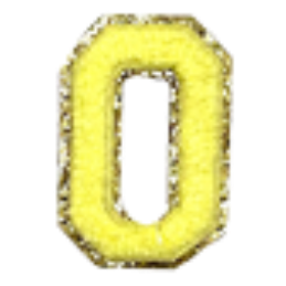 Columbia Yellow Letter Sticker