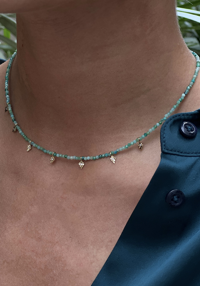 Amazonite choker cheap