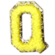 Columbia Yellow Letter Sticker